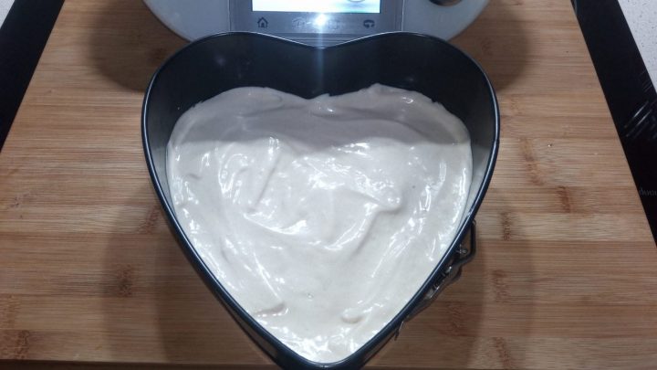Molde bizcocho de corazón