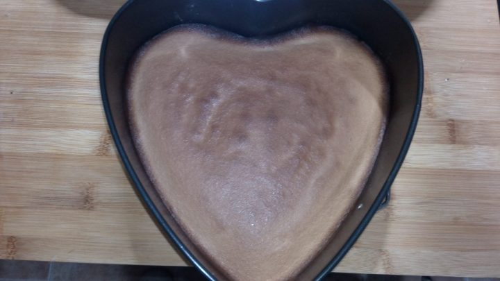 Bizcocho de corazón