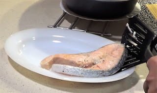 Thermomix hacer salmón receta