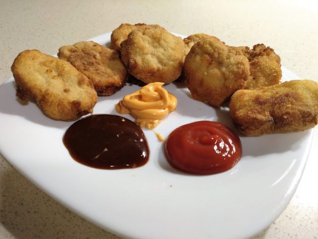Receta de nuggets de pollo