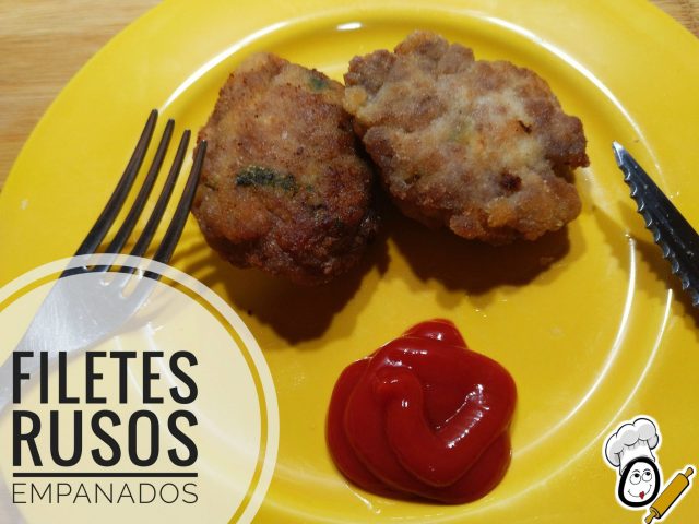 Como hacer la receta de filetes rusos.
