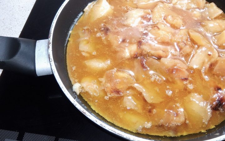 Cómo cuajar la tortilla de patatas al microondas.