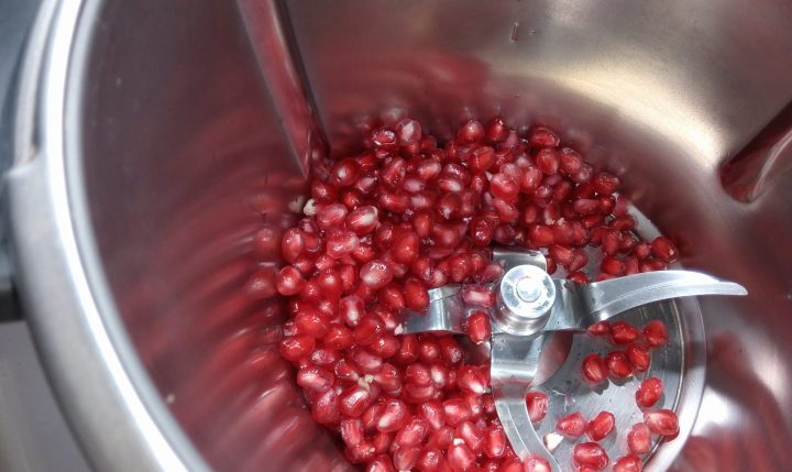 Granada en el vaso de la Thermomix.