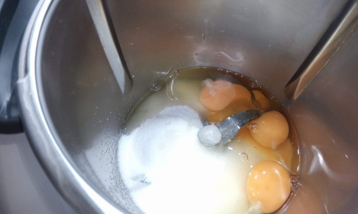 Mezcla en el vaso de la Thermomix