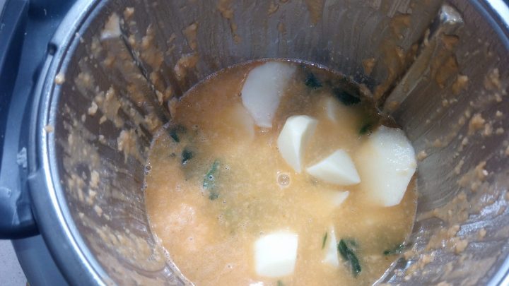 Mezcla de ingredientes Thermomix.