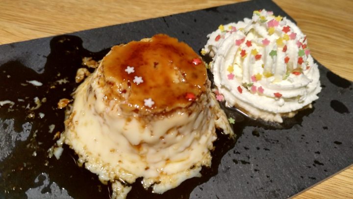 Flan de huevo al vapor de la Thermomix