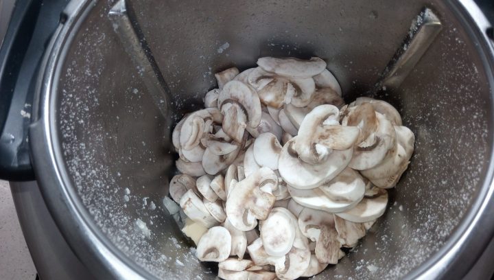 Setas para el risotto Thermomix.