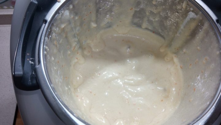 Harina en el vaso de la Thermomix tm5