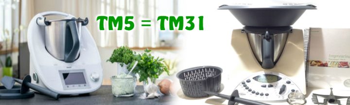 Tabla equivalencia Thermomix ® tm5 y tm31