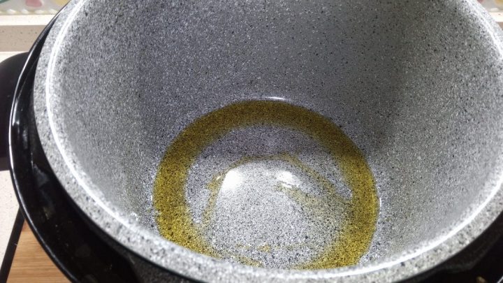 Aceite de la cubeta de la olla GM