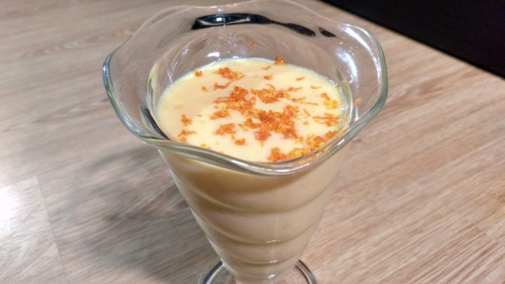 Mousse de naranja en Thermomix terminado