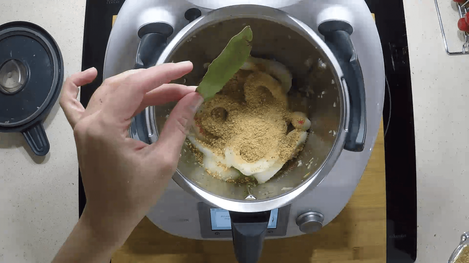 Calamares en salsa en la Thermomix