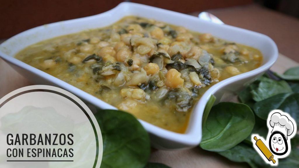 GARBANZOS CON ESPINACAS // EN THERMOMIX® Yococino