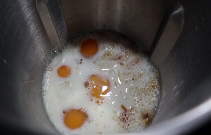 Ingredientes en el vaso de Mambo