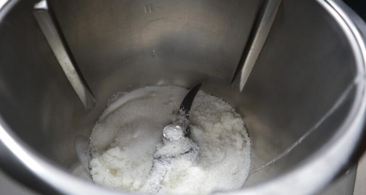 Cómo hacer la receta de crema de coco para el pastel atrapa marido con Thermomix