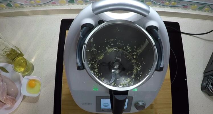 Picar ajo con Thermomix