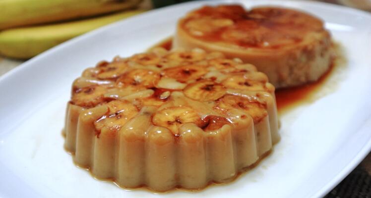 Cómo hacer el flan de plátano en Mambo