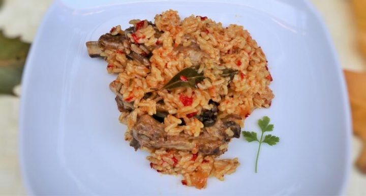 Preparar costilla con arroz