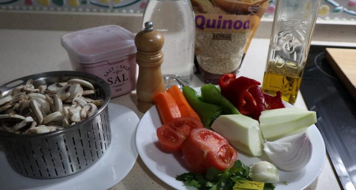ingredientes-quinoa-con-verduras-mambo Ingredientes para hacer quinoa con Mambo