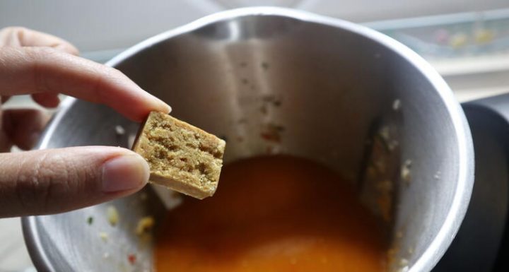 mambo-receta-quinoa Echar la pastilla de caldo para hacer con Mambo la receta con quinoa