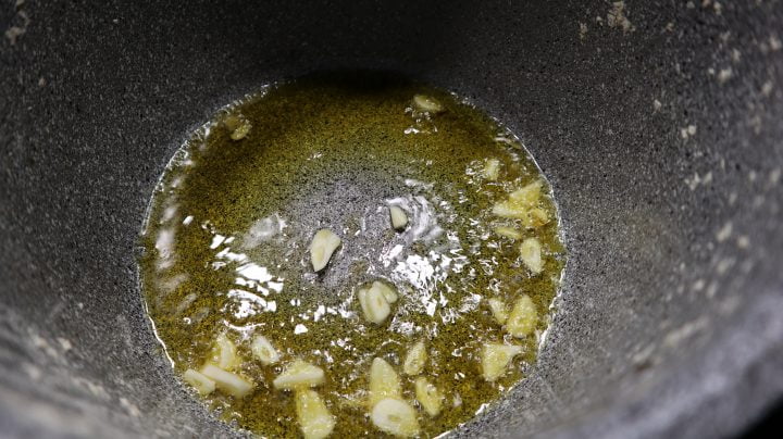 Olla GM receta con alubias