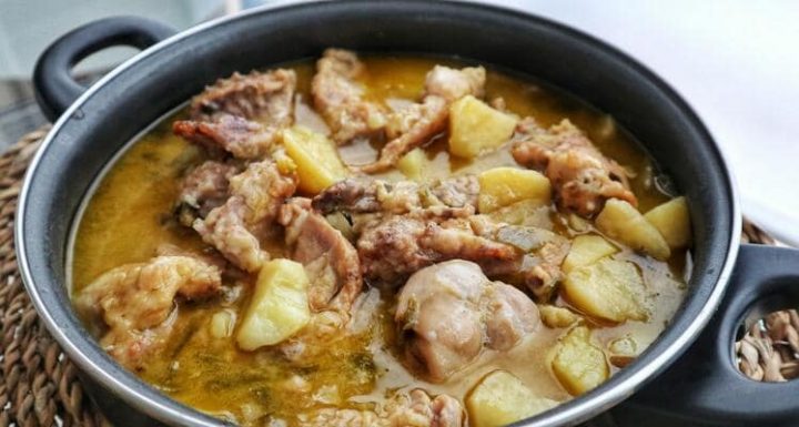 Receta de conejo guisado preparado en la Olla Gm