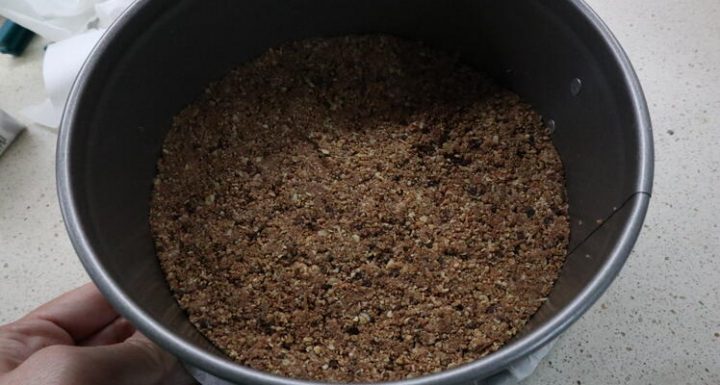 Molde para hacer la base para la tarta
