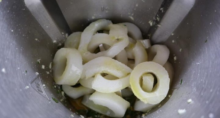 Cómo hacer anillas de calamares con Mambo