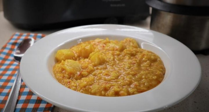 Receta de bacalao con arroz en Mycook