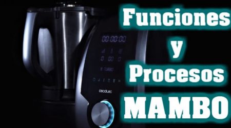 Cómo hacer recetas manual con Mambo de Cecotec