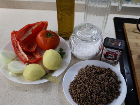 Ingredientes necesarios para hacer las lentejas con verduras en Mycook
