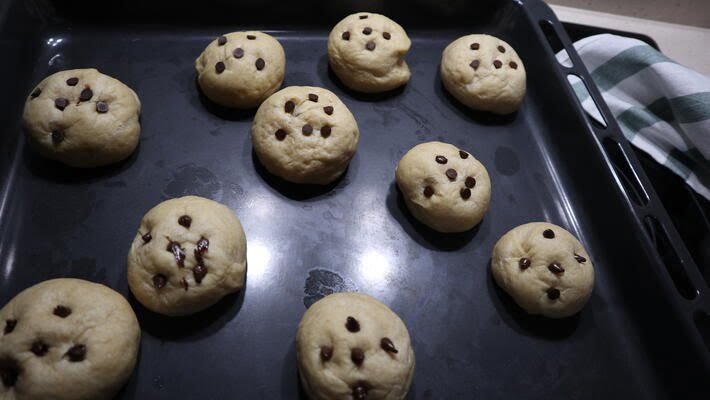 Hacer los bollos de chocolate en Thermomix