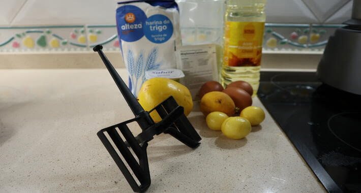 Los ingredientes necesarios para hacer el bizcocho 3 2 1 con Mycook de Taurus