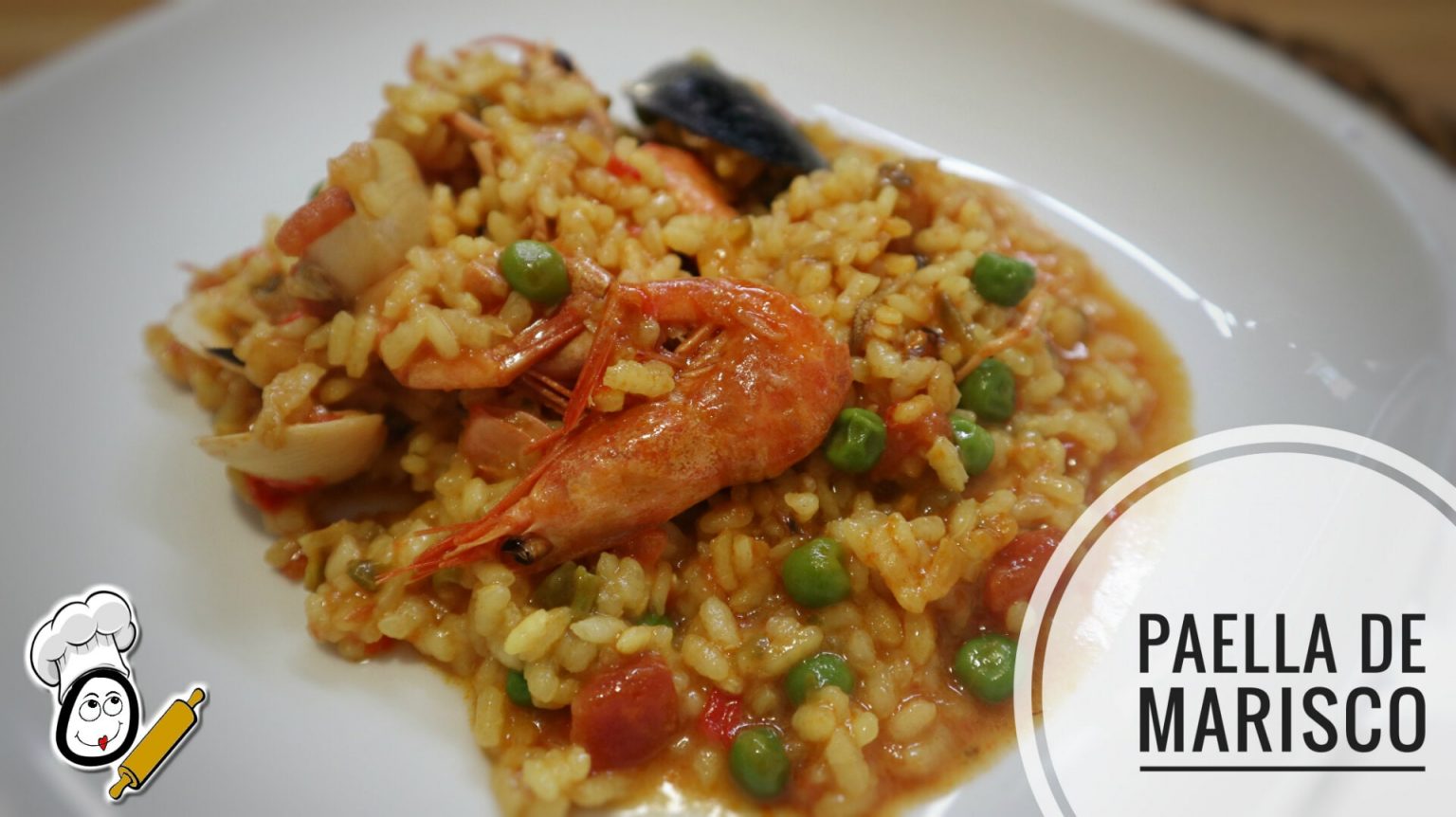 Paella de Marisco con Mambo Receta Fácil