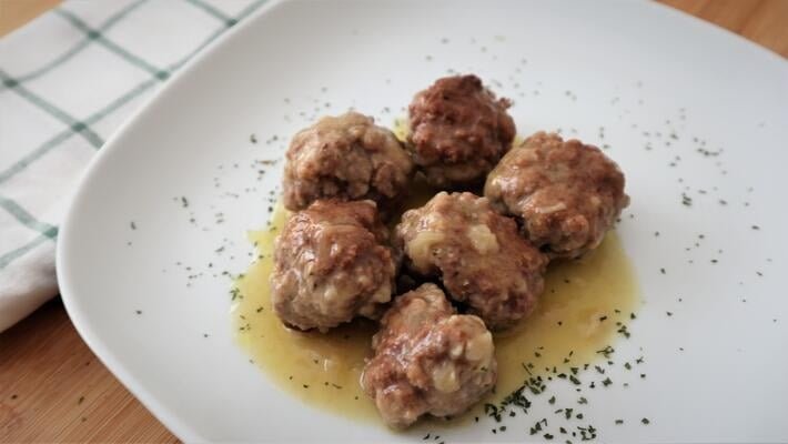 Receta de albóndigas con Mycook Touch de Taurus