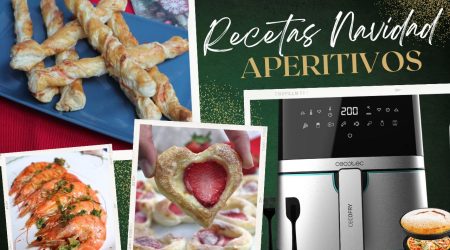 5 recetas aperitivo para navidad freidora sin aceite