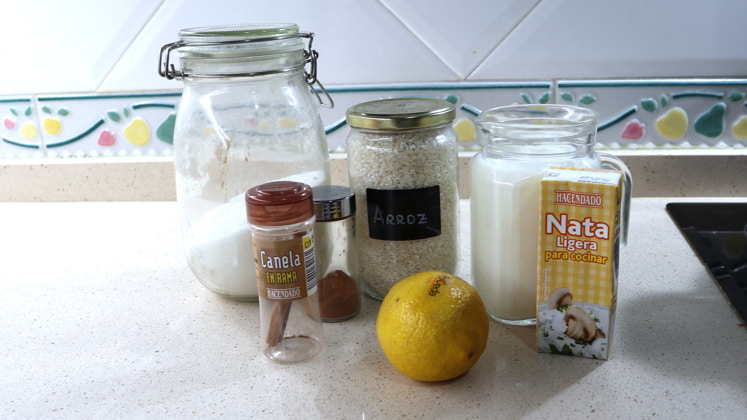 Ingredientes arroz con leche olla GM receta casera