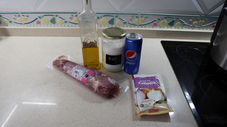 Ingredientes carne ternera coca cola olla gm