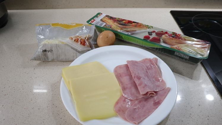 Ingredientes-napolitanas-hojaldre-jamon-york-queso-freidora-aire Ingredientes napolitanas hojaldre jamon york queso freidora aire