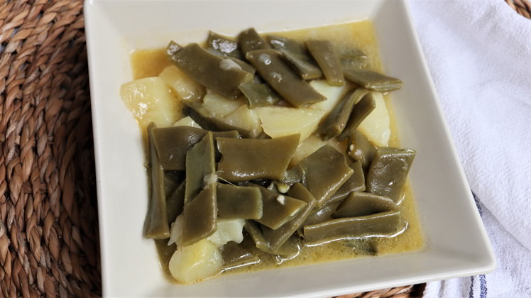 Mambo receta judias verdes patatas