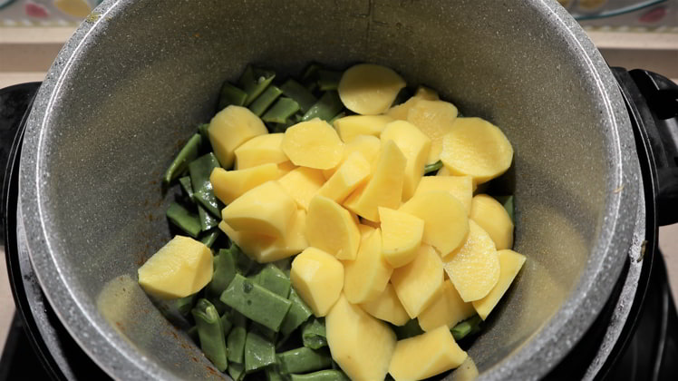 Receta con judias verdes olla electrica