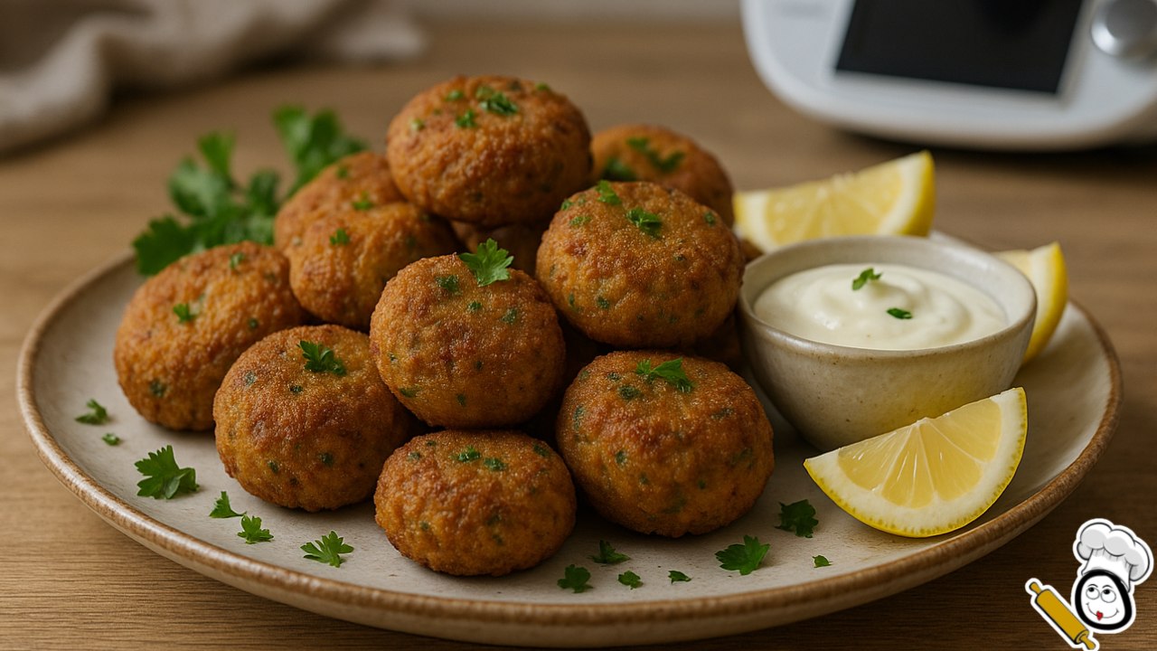 Receta de Falafel de Garbanzos con Thermomix