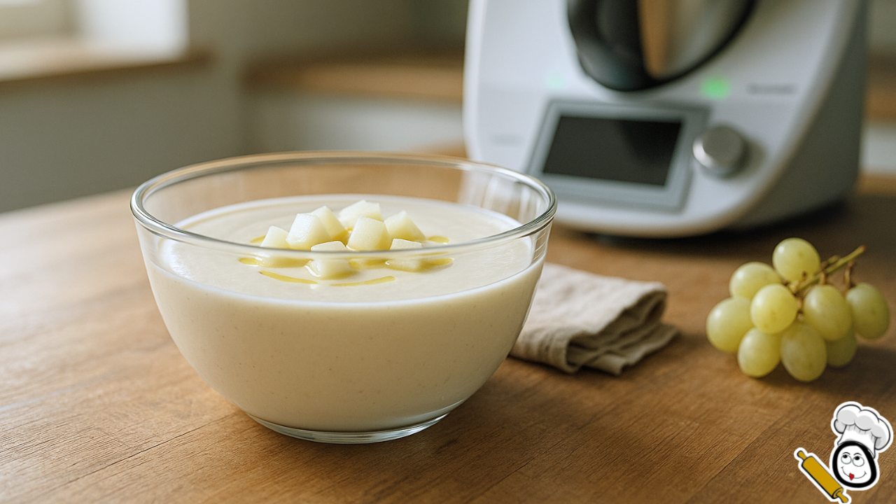 Receta de ajoblanco thermomix