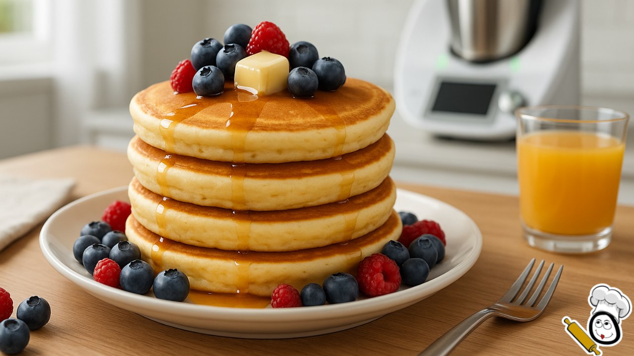 Receta de pancakes en thermomix