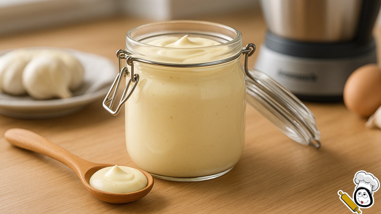 Receta de salsa alioli thermomix