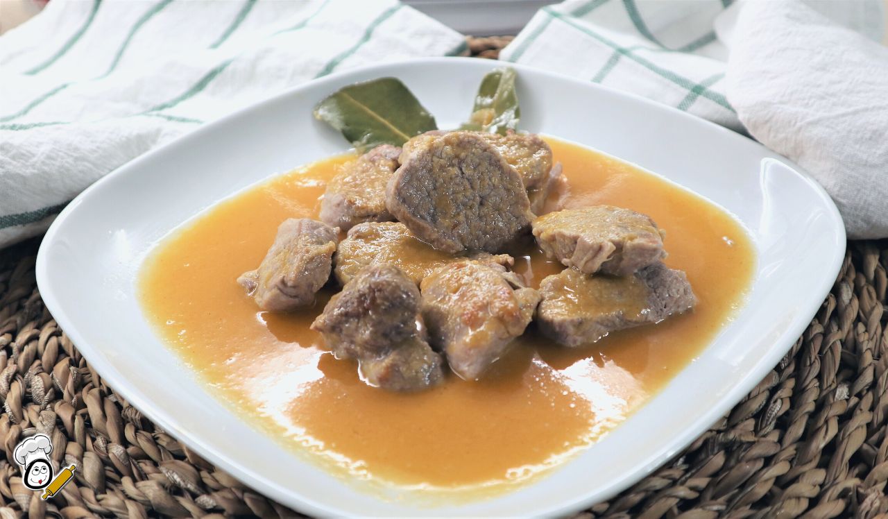 Solomillo salsa cerveza Thermomix