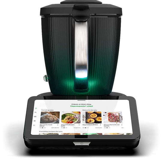 Thermomix TM7 en negro con pantalla táctil