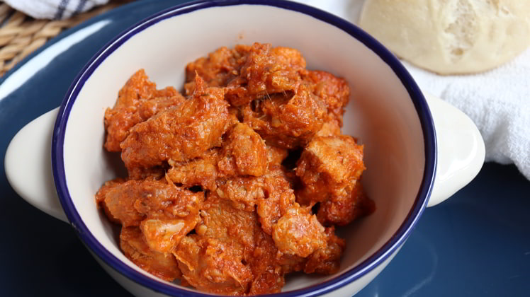 Thermomix carne magro con tomate