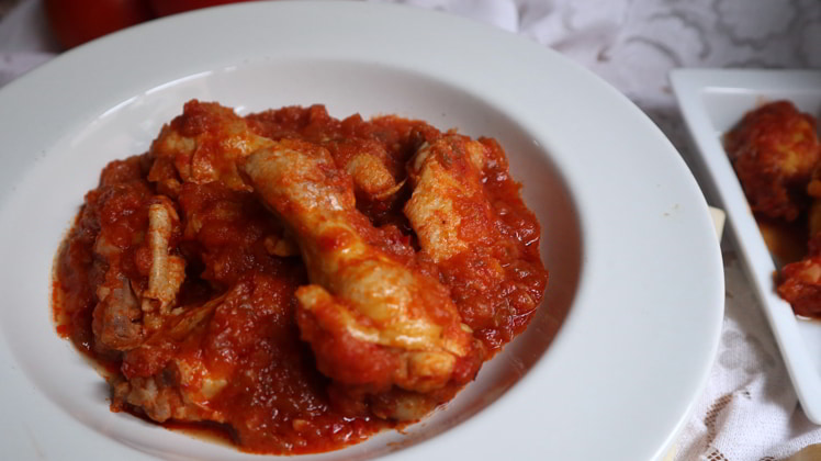 alitas pollo receta salsa tomate thermomix final