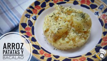 Como hacer la receta de arroz patata y bacalao en Mambo